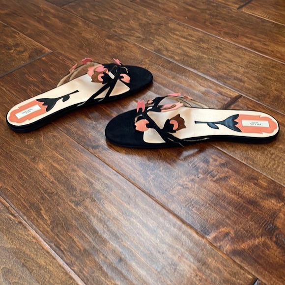 Prada 2008 Fairy Collection slip on thong sandal. NWOT - Picture 4 of 9